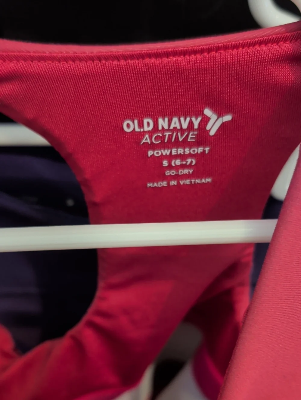 Old Navy Girls Gradient Active Set - Pink & Purple